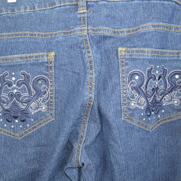 Hip Jeans Size 14 Women Bluejeans Straight Leg NEW - Picture 4 of 7